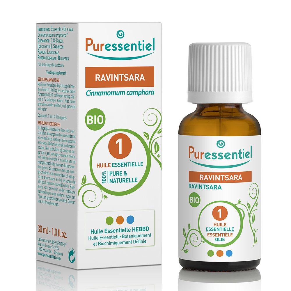 Puressentiel Essential Oils Organic Ravintsara Essential Oil 30ml