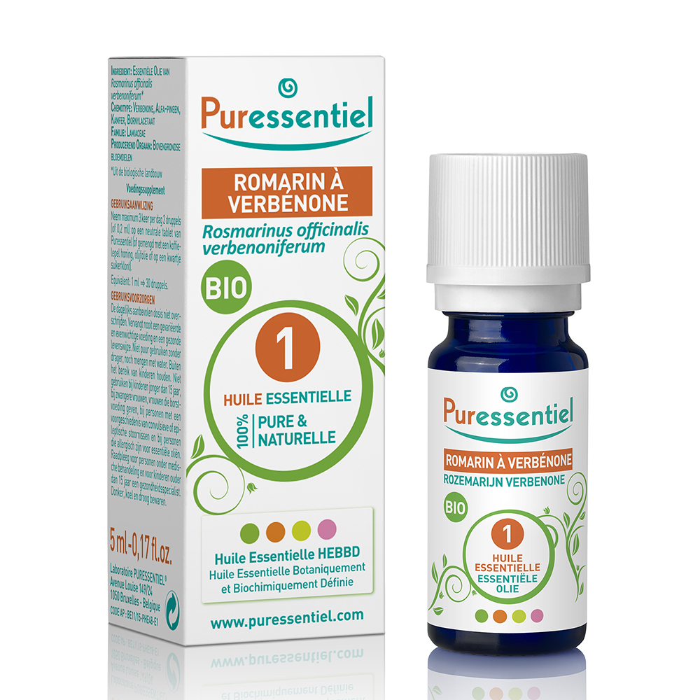 Puressentiel Essential Oils Organic Rosemary Verbenon Essential Oil 5ml