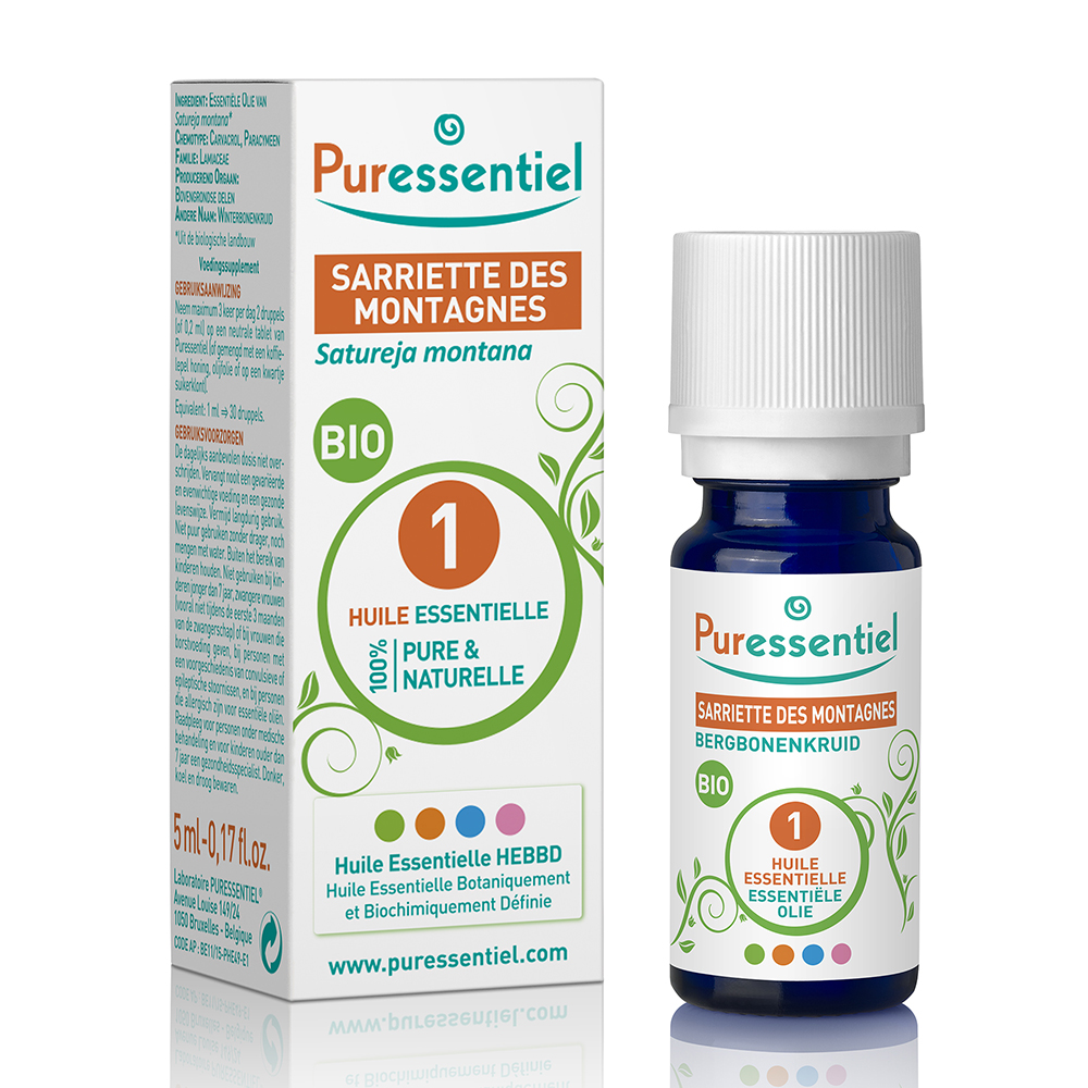 Puressentiel Essential Oils Organic Mountain Savoury Essential Oil 5ml