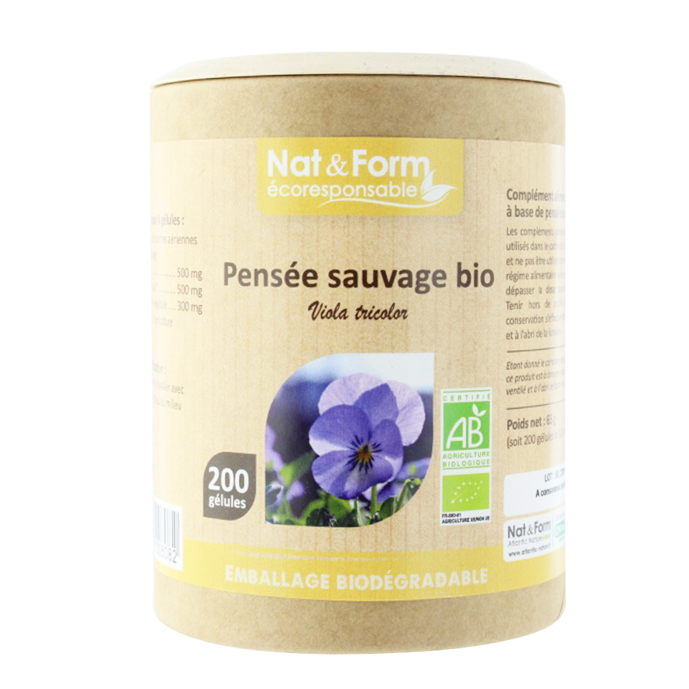 Nat&Form PENSEE SAUVAGE BIO 200 capsules