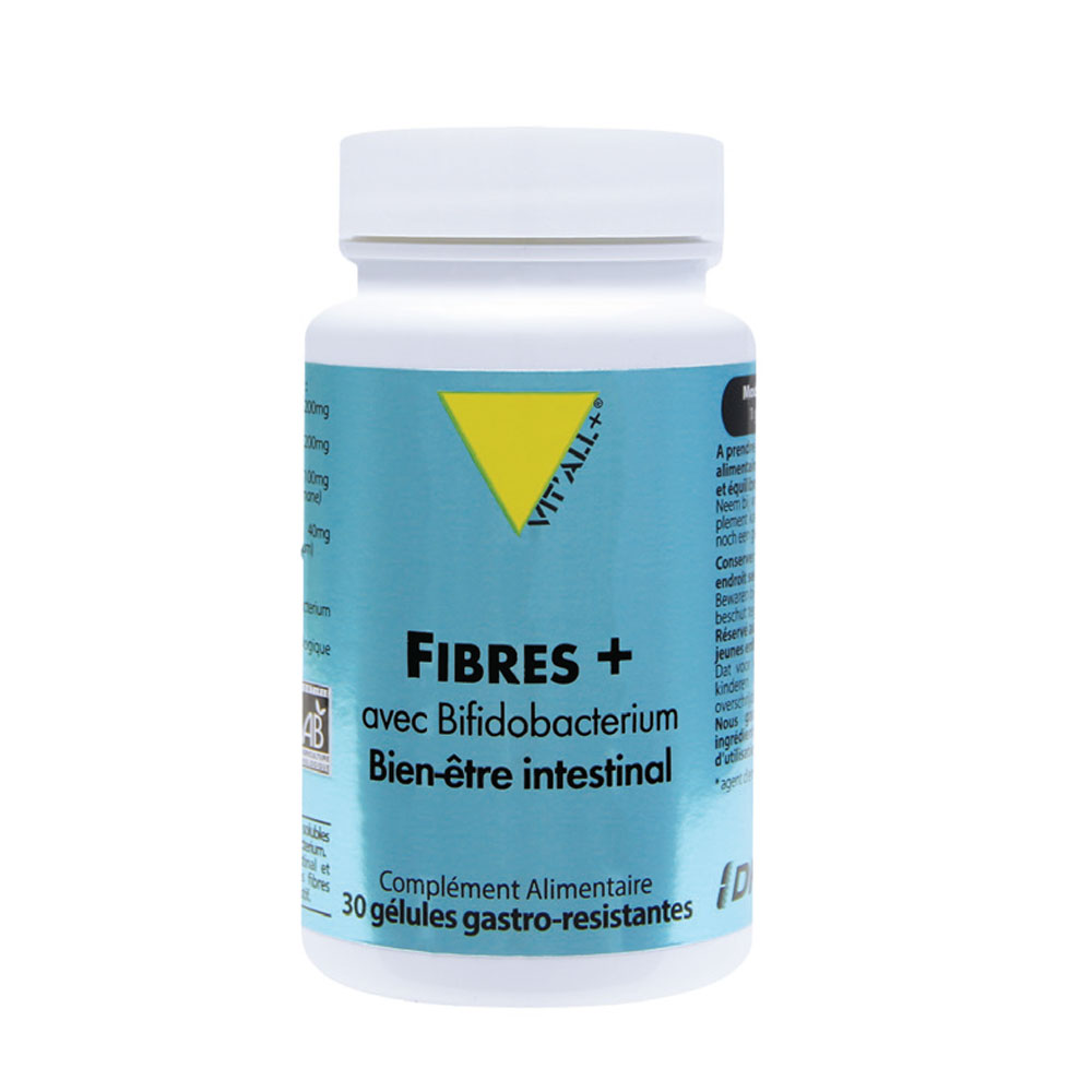 Vit'All+ Fibres+ with Bioes Bifidobacterium 30 Gelules