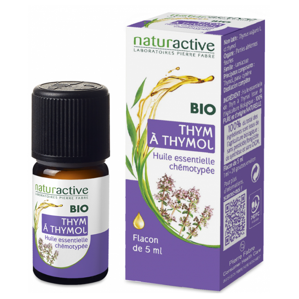 Naturactive Organic Thyme Thymol Essential Oil 5 ml