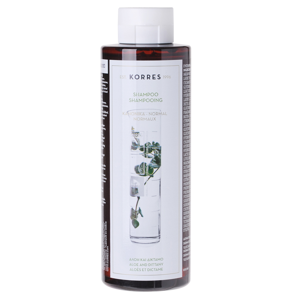 Korres Frequent Use Shampoo Normal Hair Dittany And Aloe 250ml