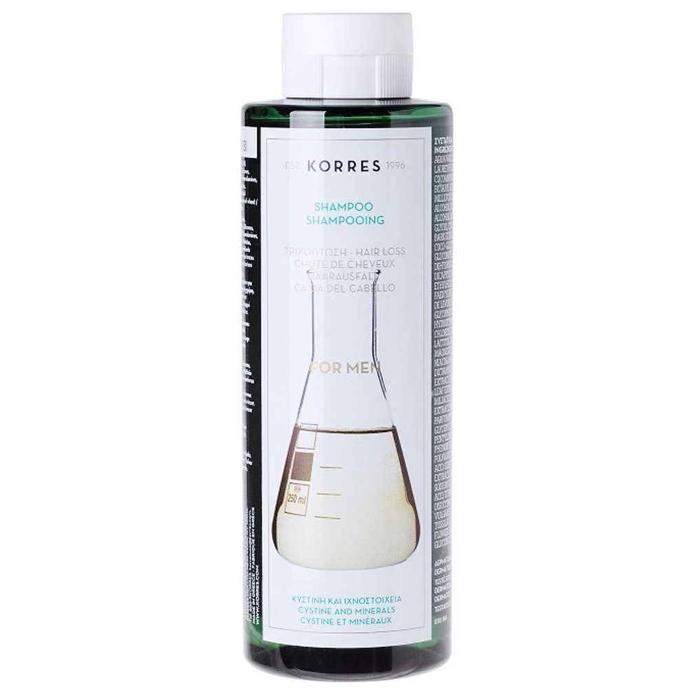 Korres Hair Loss Shampoo For Men Cysteine And Minerals 250ml