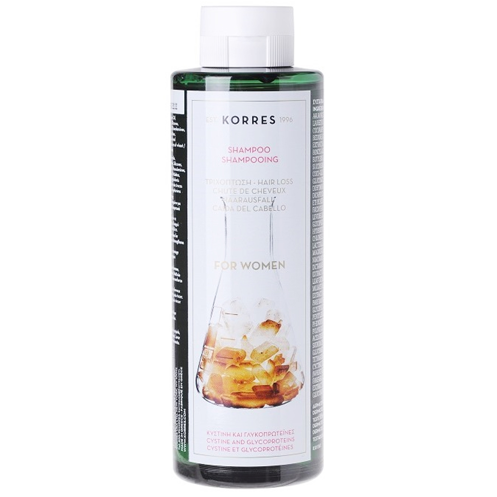 Korres Hair Loss Shampoo For Women Cysteine And Glycoproteins 250ml
