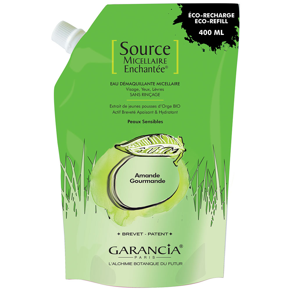 Garancia Enchantee Source Micellar Cleansing Sweet Almond Water Refill 400ml