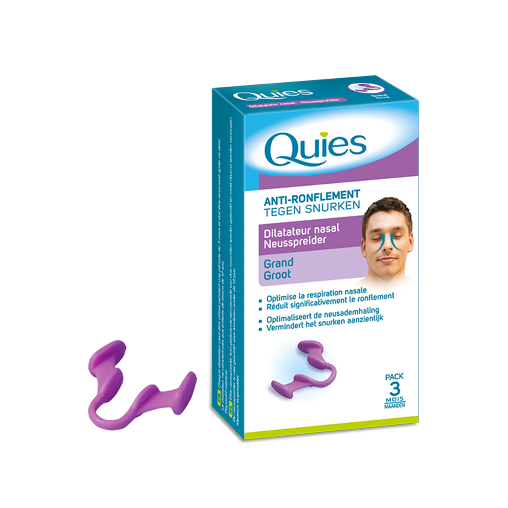 Quies Anti Snoring Nasal Dilator Large Pack 3 Months