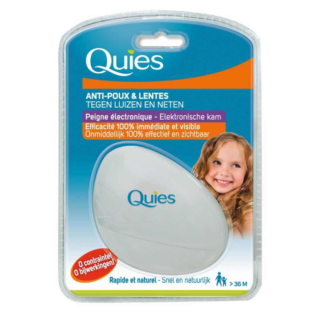 Quies Electronic lice comb