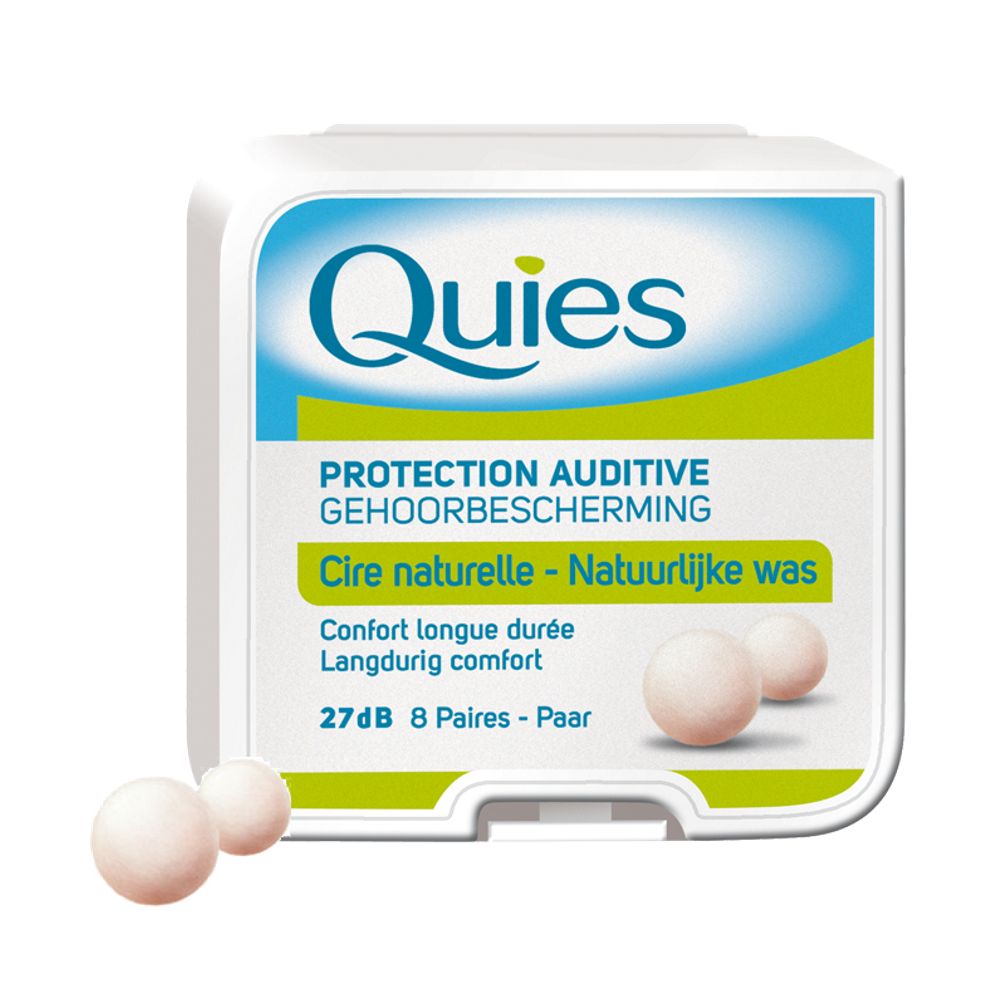 Quies Wax Ear Protection 8 Pairs