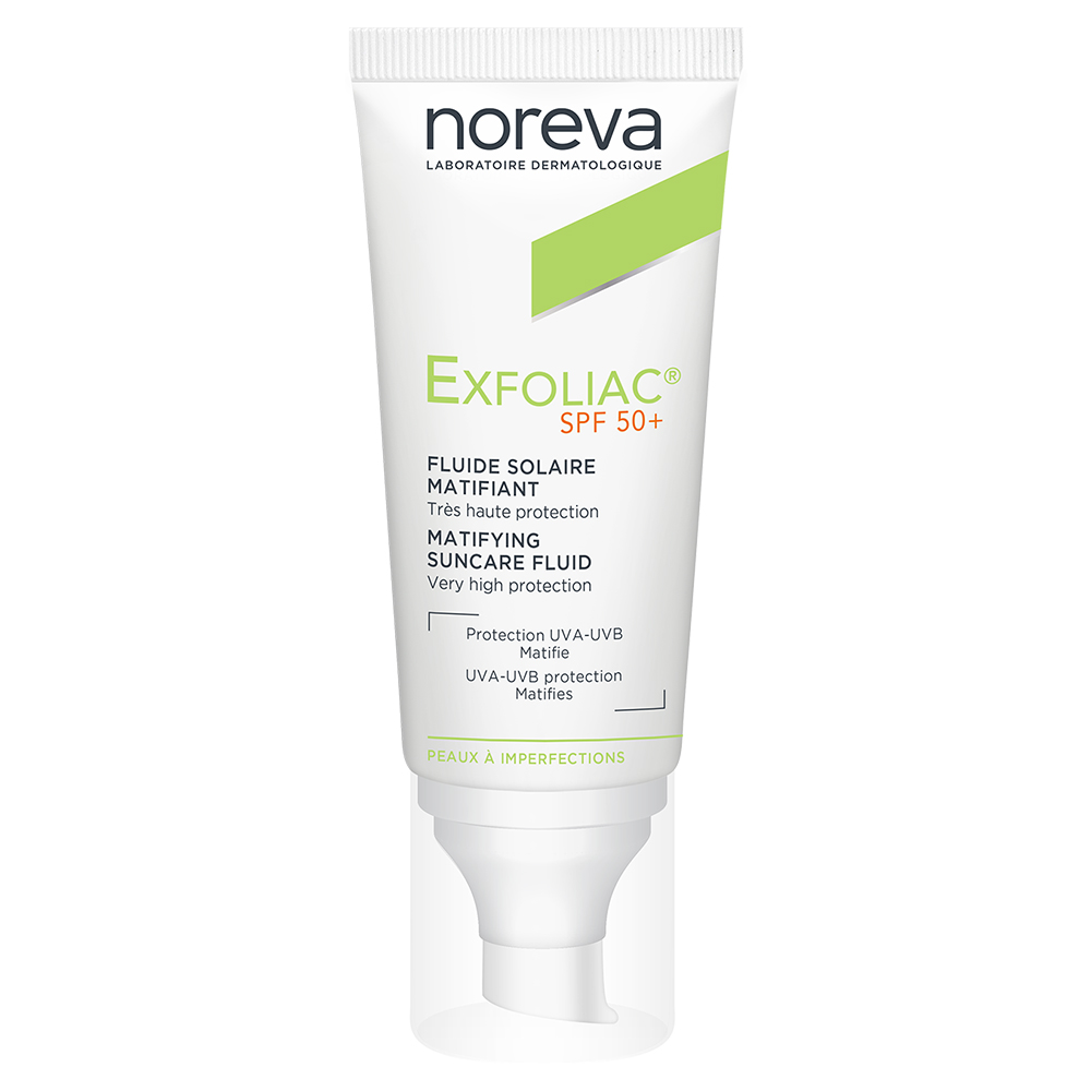 Noreva Exfoliac Suncare Fluid Spf 50+ 40ml
