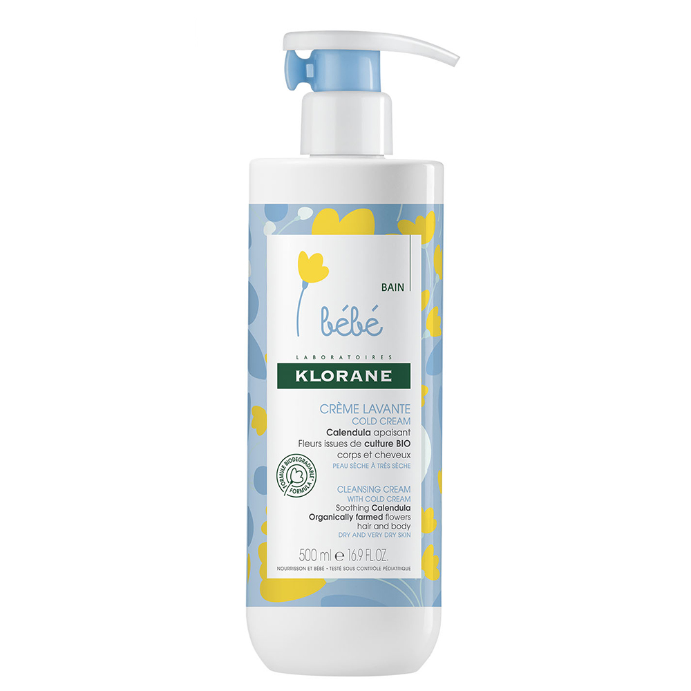 Klorane Baby Cold Cream Cleanser 500ml