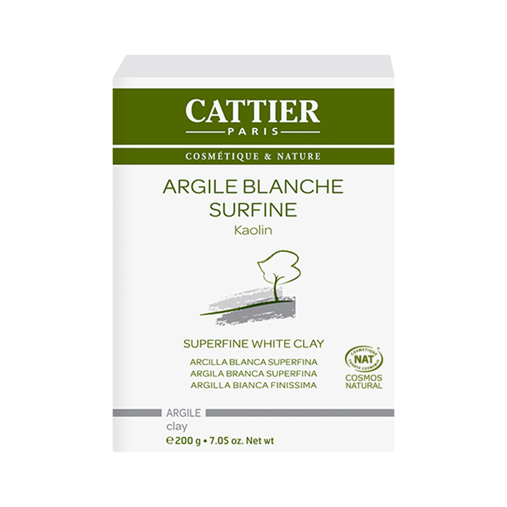 Cattier Organic Supersoft White Clay 200g