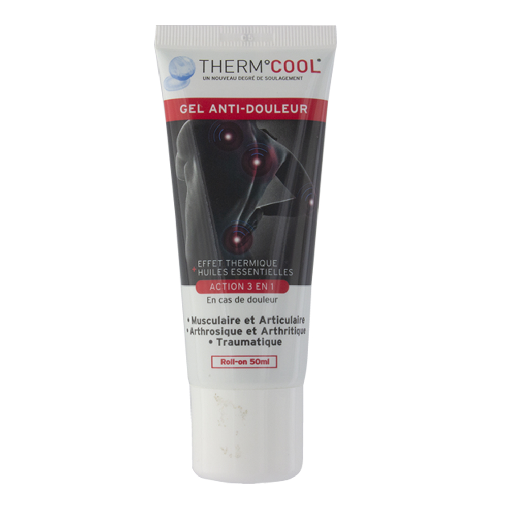 Bausch&Lomb ThermCool&Hot Thermcool Anti Pain Gel Roll On From 7 years old 50ml