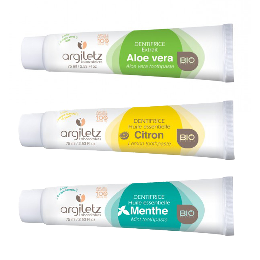Argiletz Toothpaste Essentiel Bioes Oil 75ml