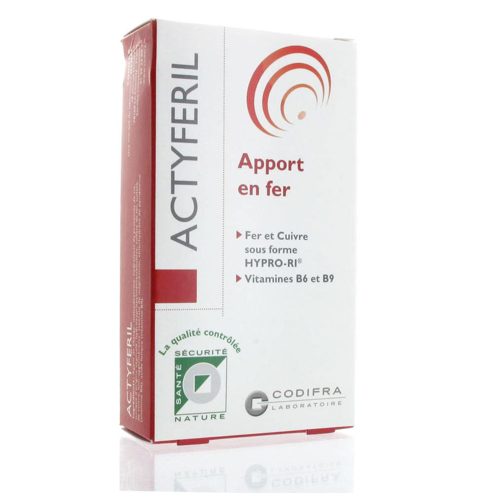 Codifra Actyferil x 60 Gelules