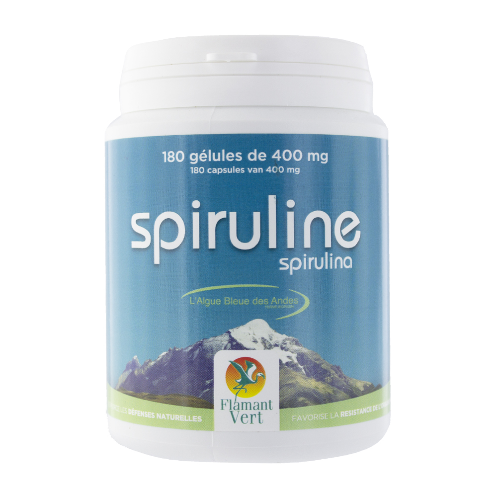 Flamant Vert Spirulina x180 capsules