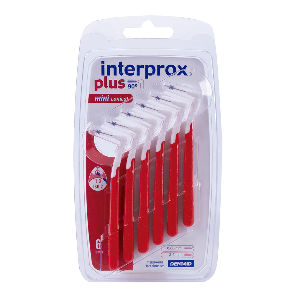 Interprox Mini Conical Plus interdental brushes 2-4 mm 6 x
