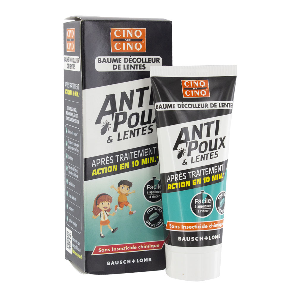 Cinq Sur Cinq Lice And Nits Repellent Balm 60ml
