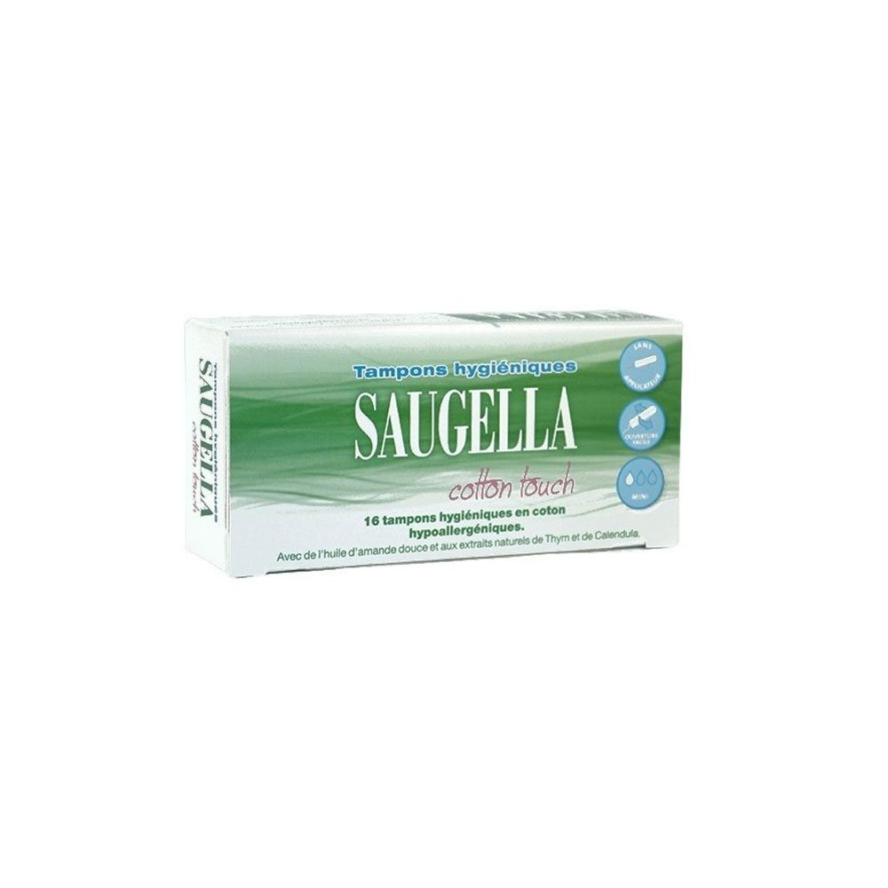 Saugella CottonTouch Mini Hygiene Tampons Light Flux x16
