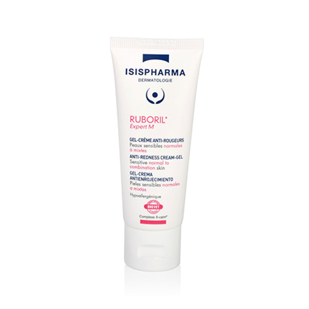Isispharma Ruboril Gel Creme Anti Rougeurs Expert M Normal to Combination Sensitive Skin 30ml