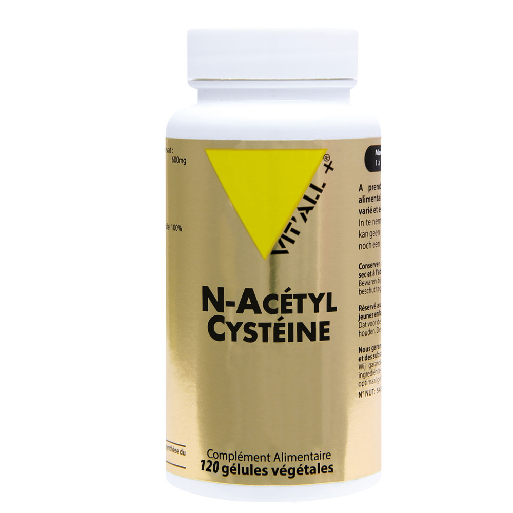 Vit'All+ N-acetyl cysteine amino acid 280 mg 120 capsules