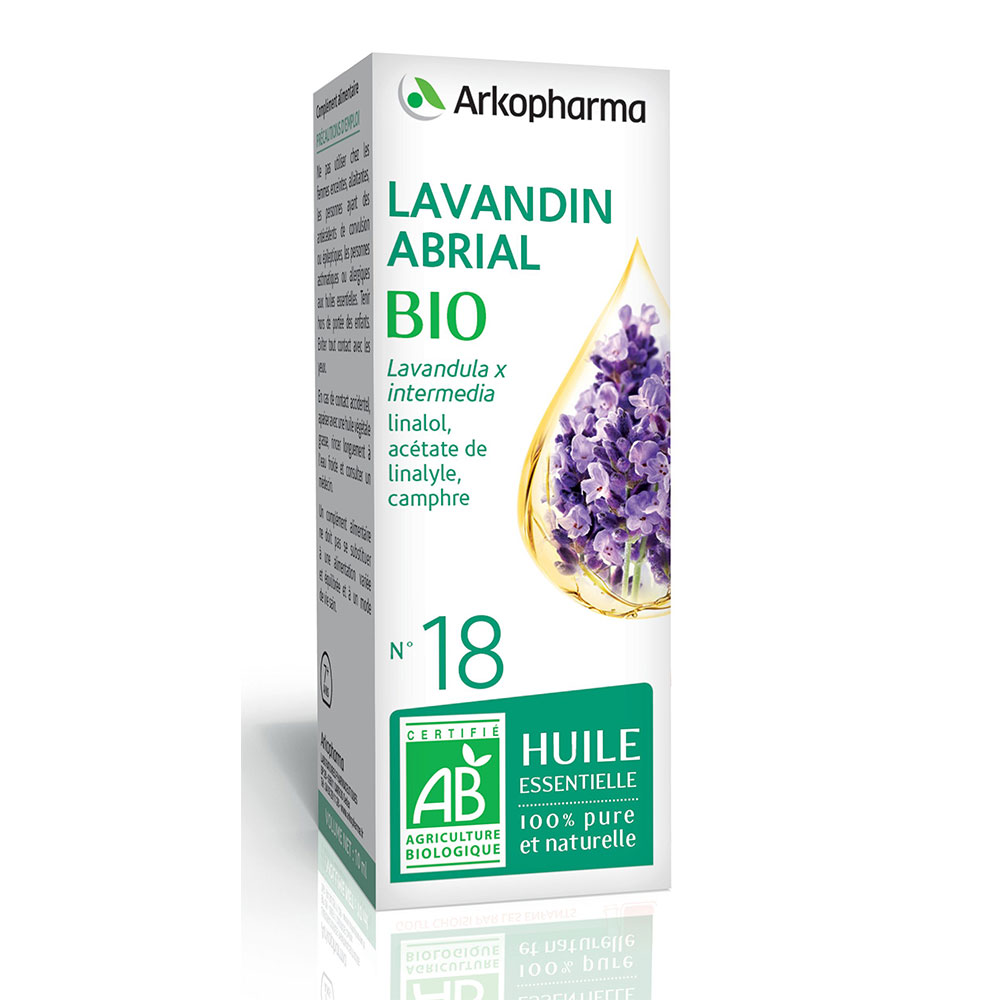 Arkopharma Arkoessential Essential Oil No.18 Lavandin Abrial (Lavandula × Intermedia) 10 ml