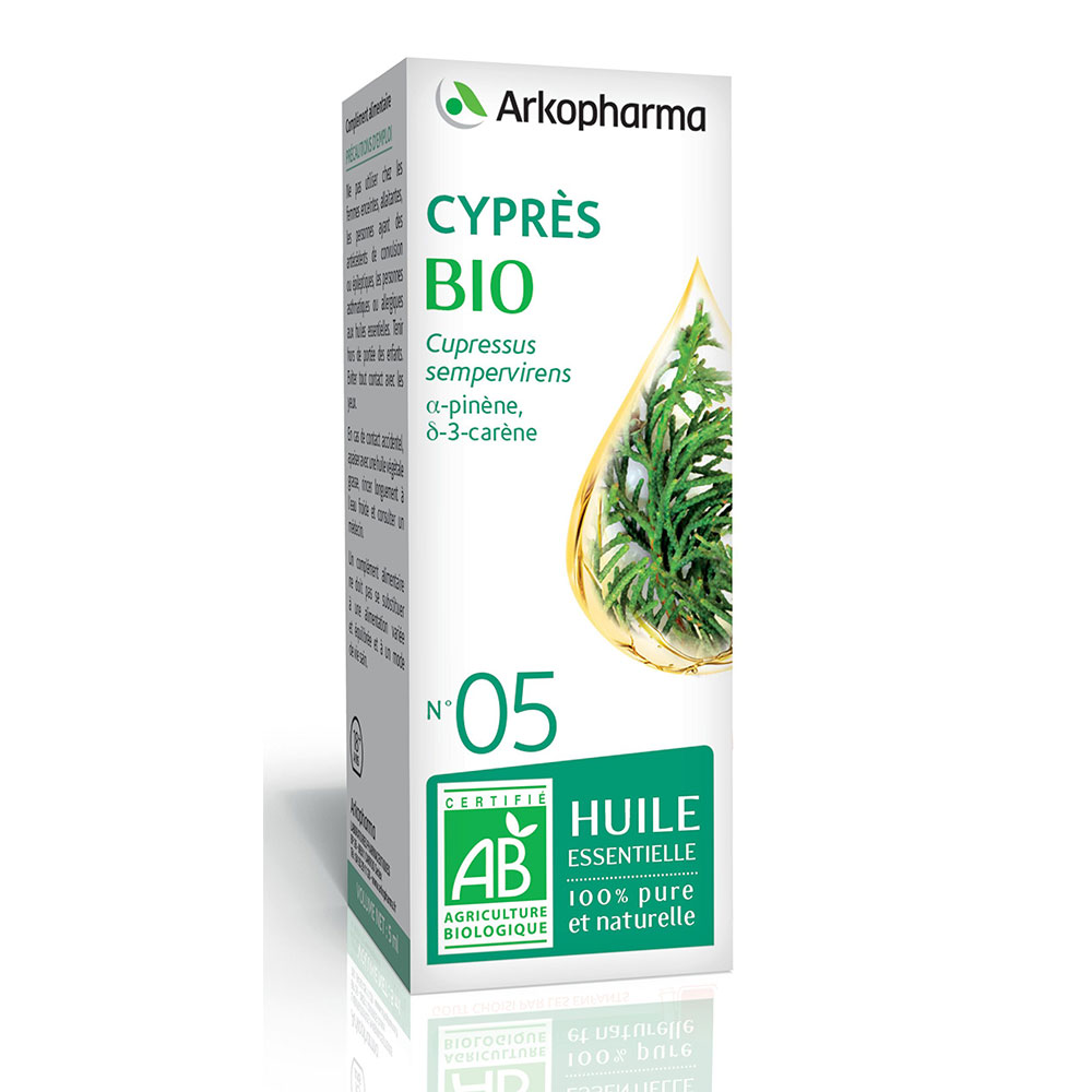 Arkopharma Arkoessential Organic Cypress Essential Oil No.5 10 ml