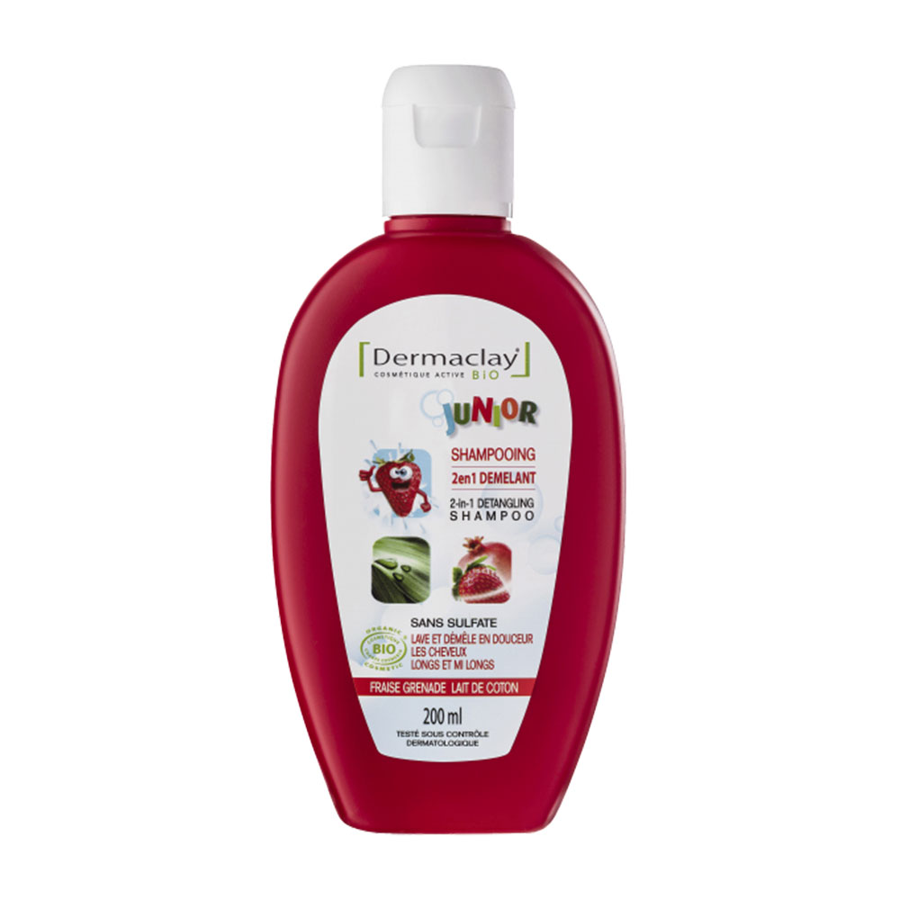 Dermaclay 2 In 1 Detangling Shampoo 200ml