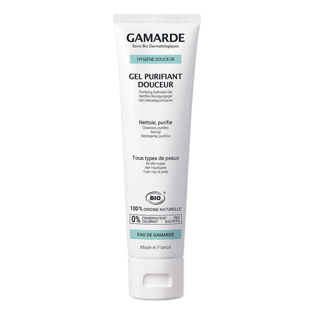 Gamarde Organic Gentle Purifying Gel All Skin Types 100g