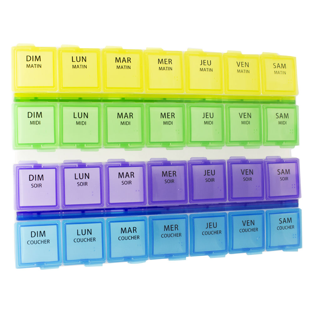 Estipharm Flat Pill Box x 7 Days
