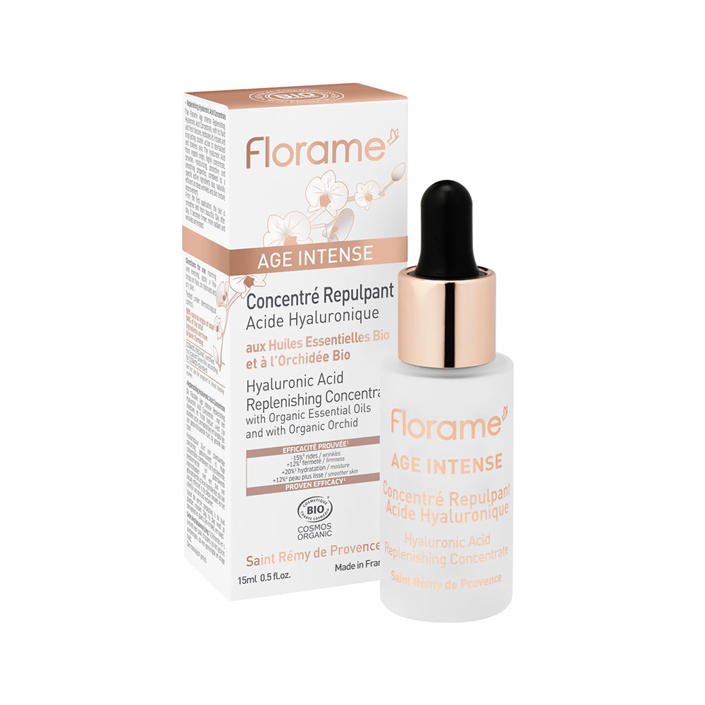 Florame Intense Age Hyaluronic Acid Plumping Concentrate 15 ml