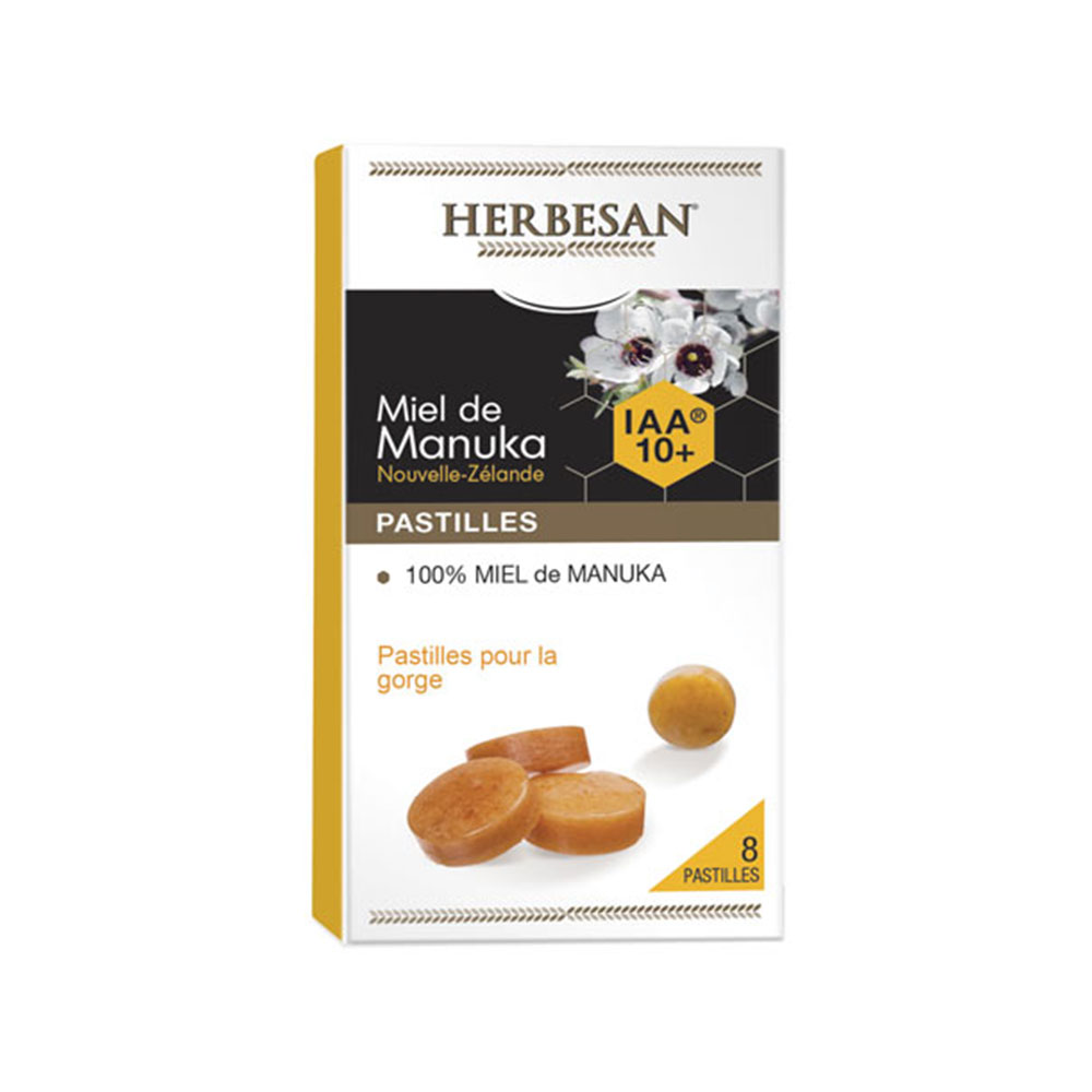 Herbesan Manuka honey Pastilles Gorge x8