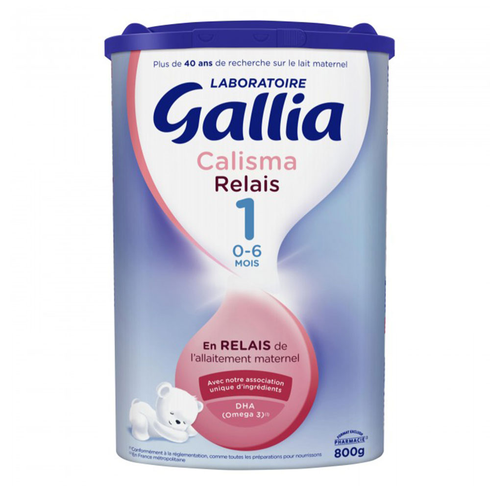 Gallia Calisma Follow-up stage 1 baby milk powder suitable from birth to 6 months 800 g