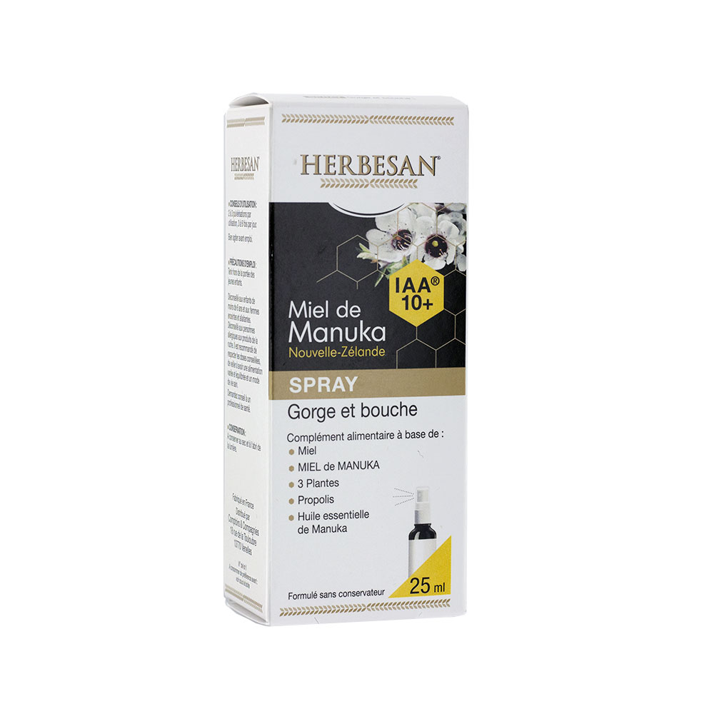 Herbesan Manuka honey Throat Spray 25ml