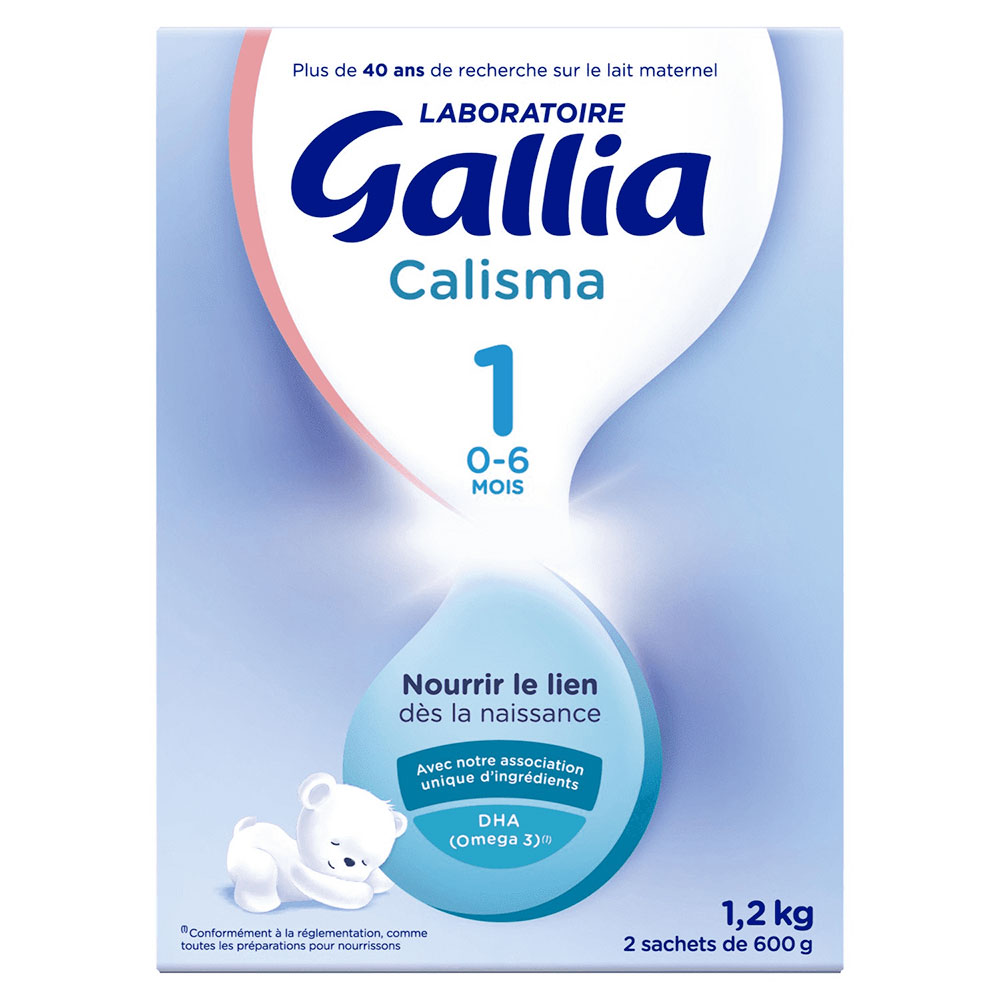 Gallia Calisma First milk powder from birth to 6 months 2 x 600 g