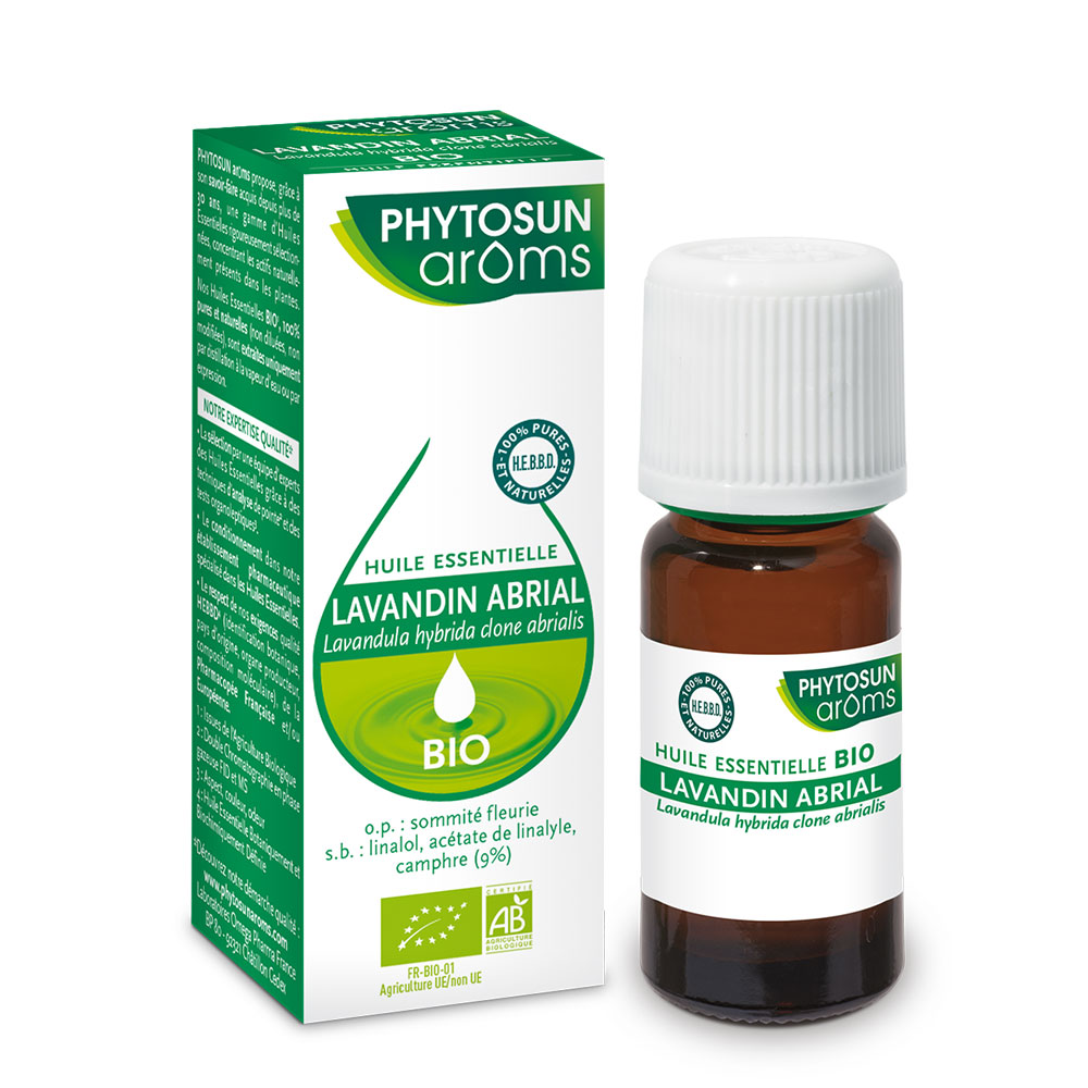 Phytosun Aroms Organic lavandin abrial essential oil 10 ml
