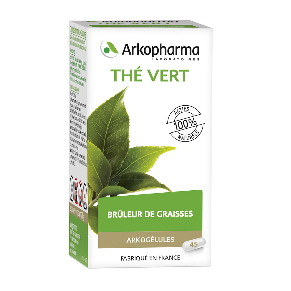 Arkopharma Arkocapsules Arkogelules Green Tea (camilin ) X 45 Capsules