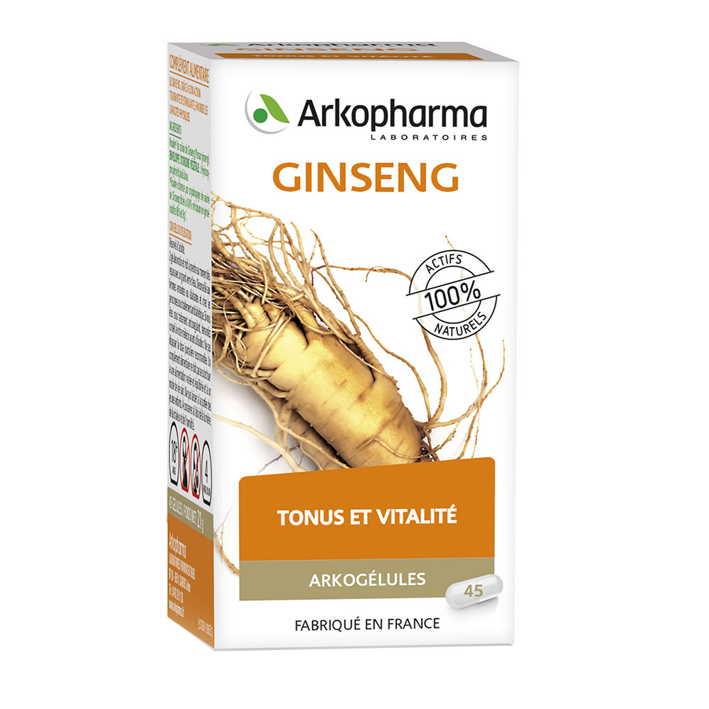 Arkopharma Arkocapsules Ginseng 45 capsules