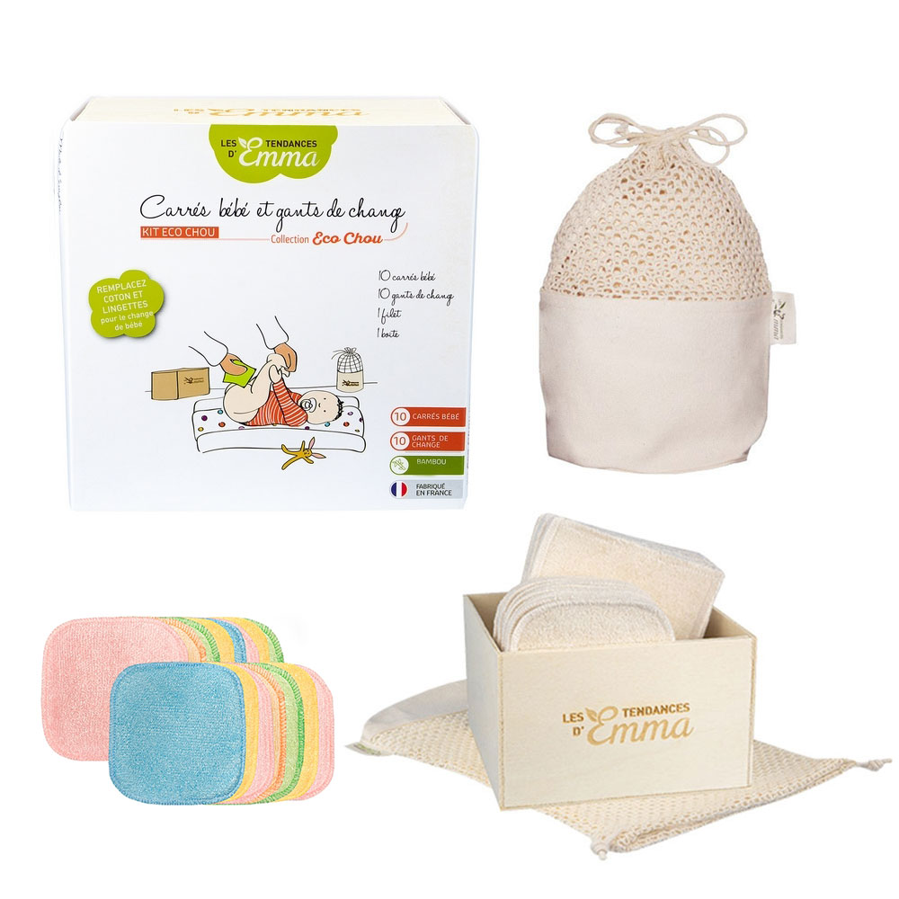 Les Tendances D'Emma Eco Chou Kit Eco Chou Wood Bamboo Colouring