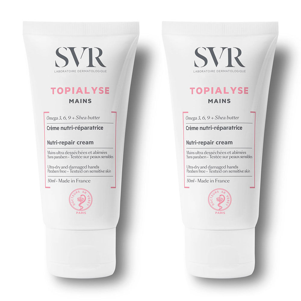 Svr Topialyse Nutri Repair Hand Cream 2x50ml