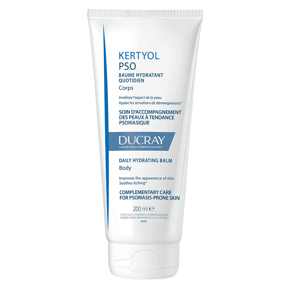 Ducray Kertyol P.S.O Daily Moisturizing Balm Peaux Psoriasiques 200ml