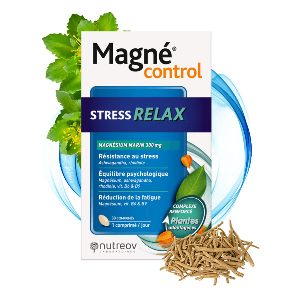 Nutreov Magnécontrol Nutreov Magne Control 30 Tablets 30 tablets