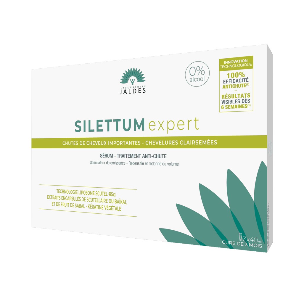 Jaldes Silettum Expert Elteans anti-hair loss serum 3 x 40 ml