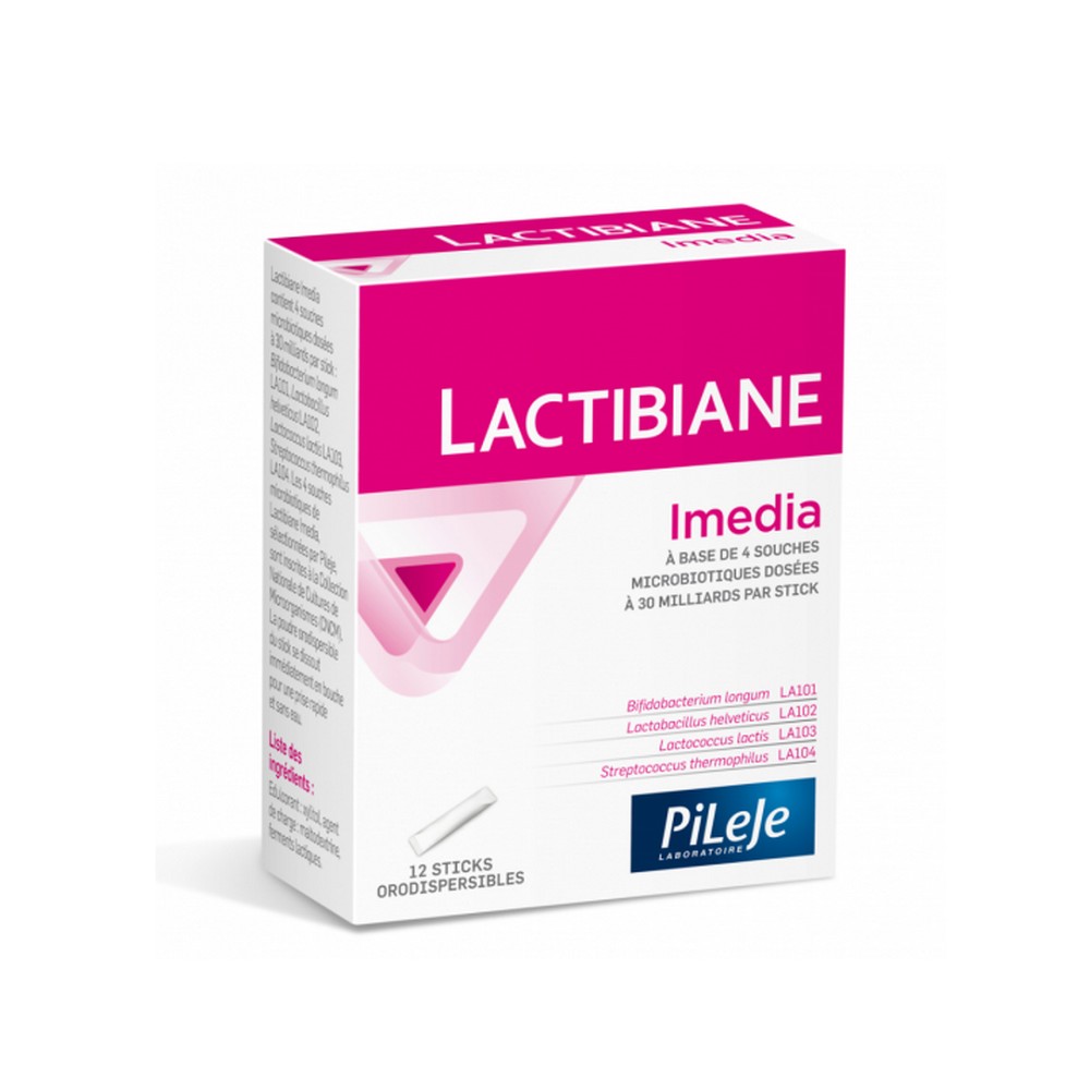Pileje Lactibiane Lactibiane Imedia Orodispersible X12 Sticks 12 sticks orodispersibles