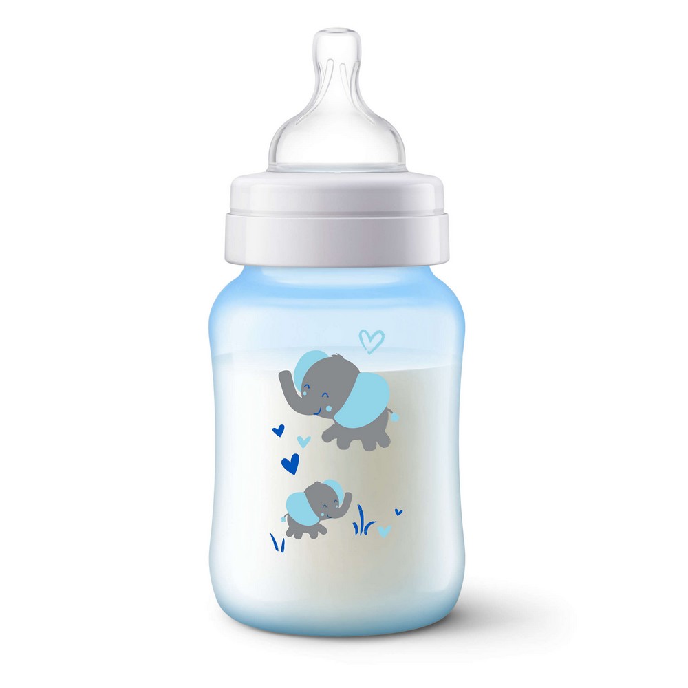 Avent Classic+ Slow Flow Feeding Bottle 1 Month Plus 260ml