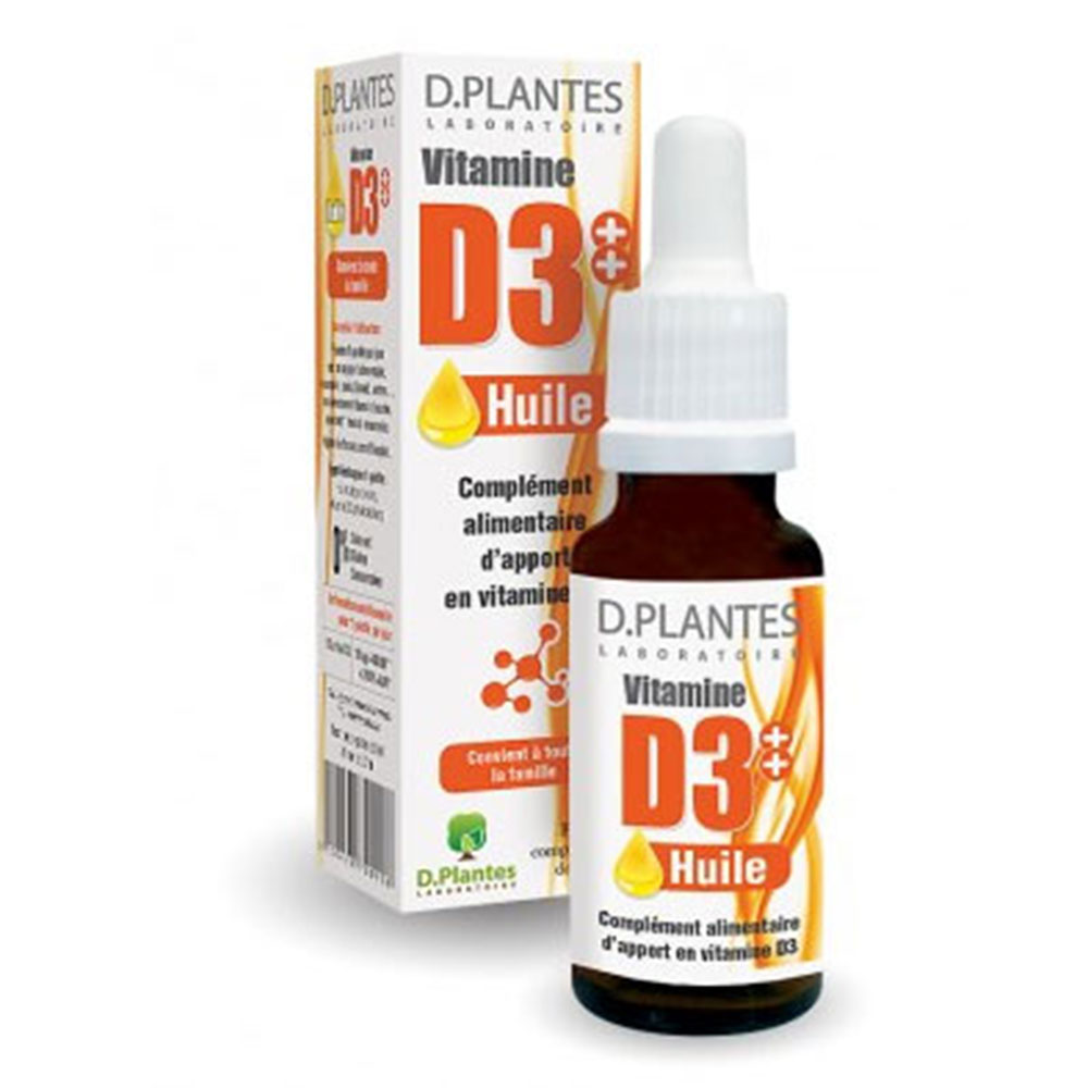 D. Plantes Vitamin D3 oil 400 IU per dose 20 ml