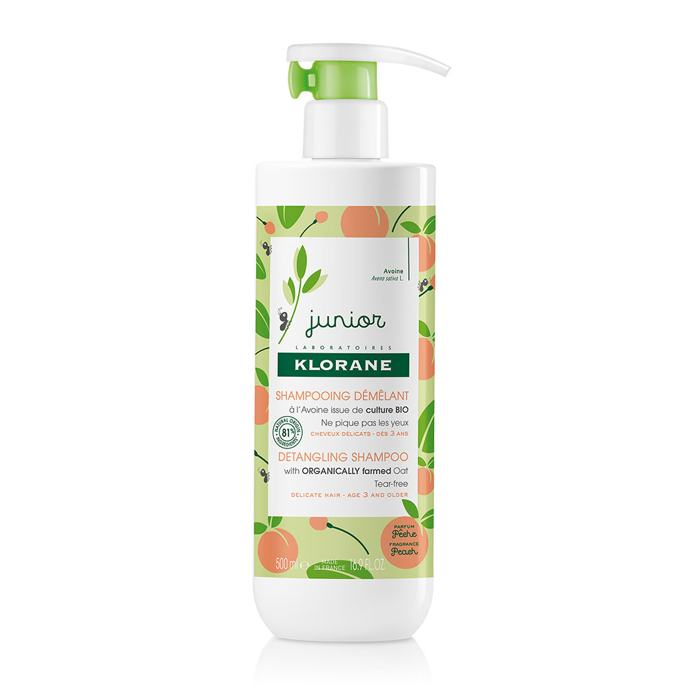 Klorane Junior Detangling Shampoo cheveux delicats 500ml
