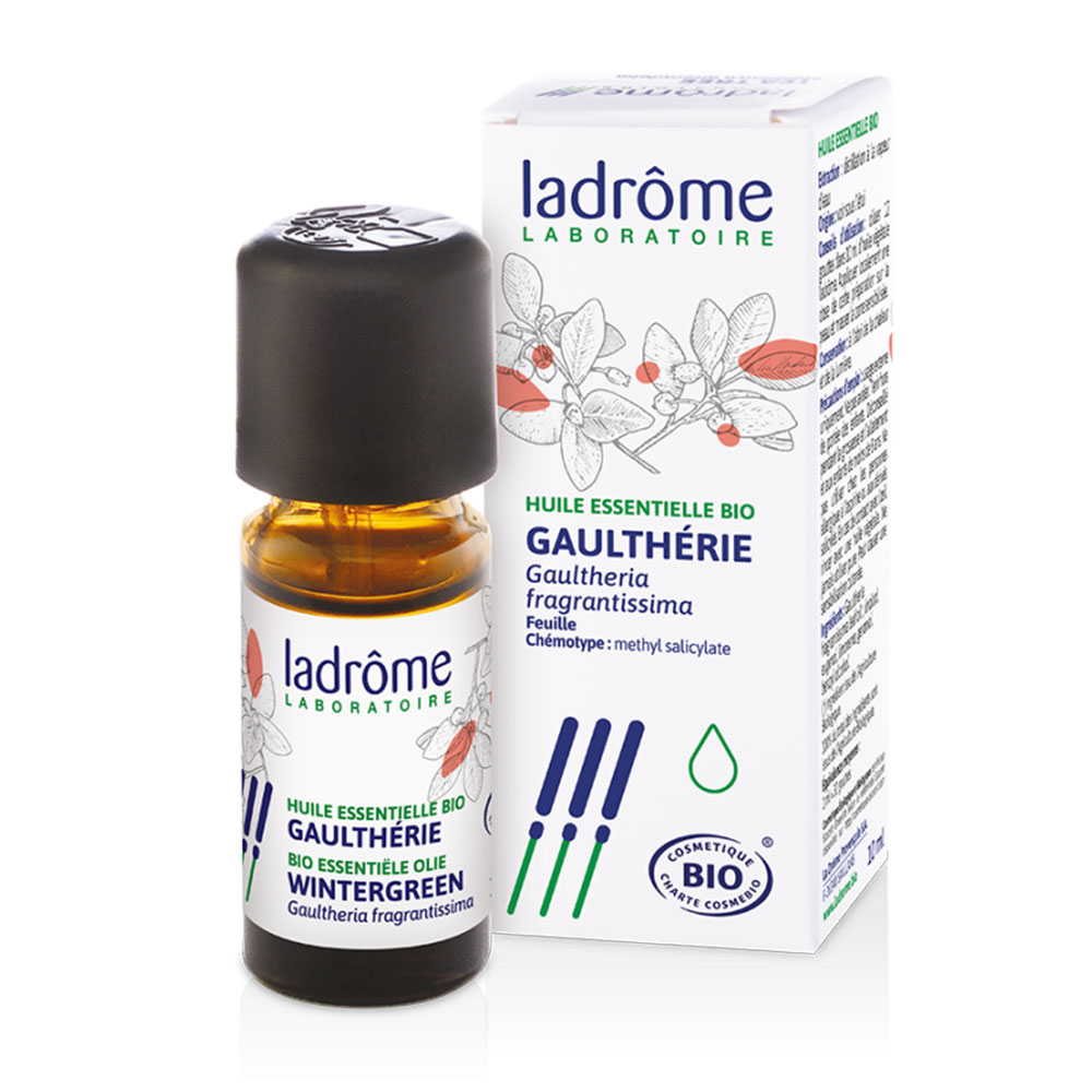 Ladrôme Organic Wintergreen Essential Oil 10 ml