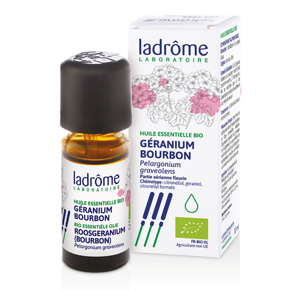 Ladrôme Organic Geranium Essential Oil 10 ml