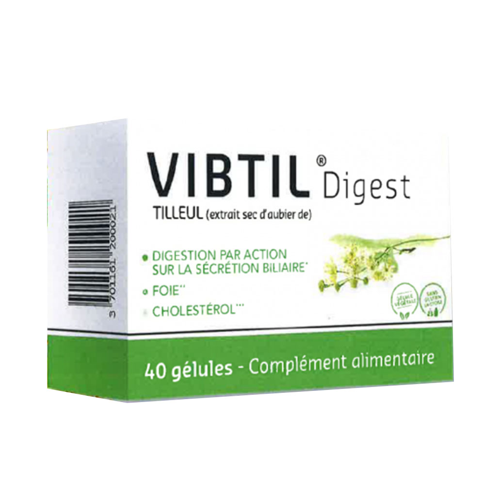 S.E.R.P Vibtil Digestion Lime sapwood 40 capsules